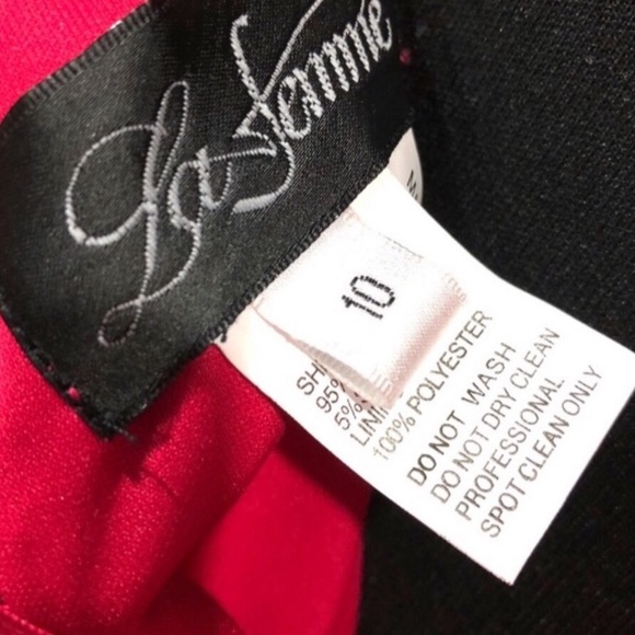 BNWT La Femme beaded gown - Picture 8 of 11